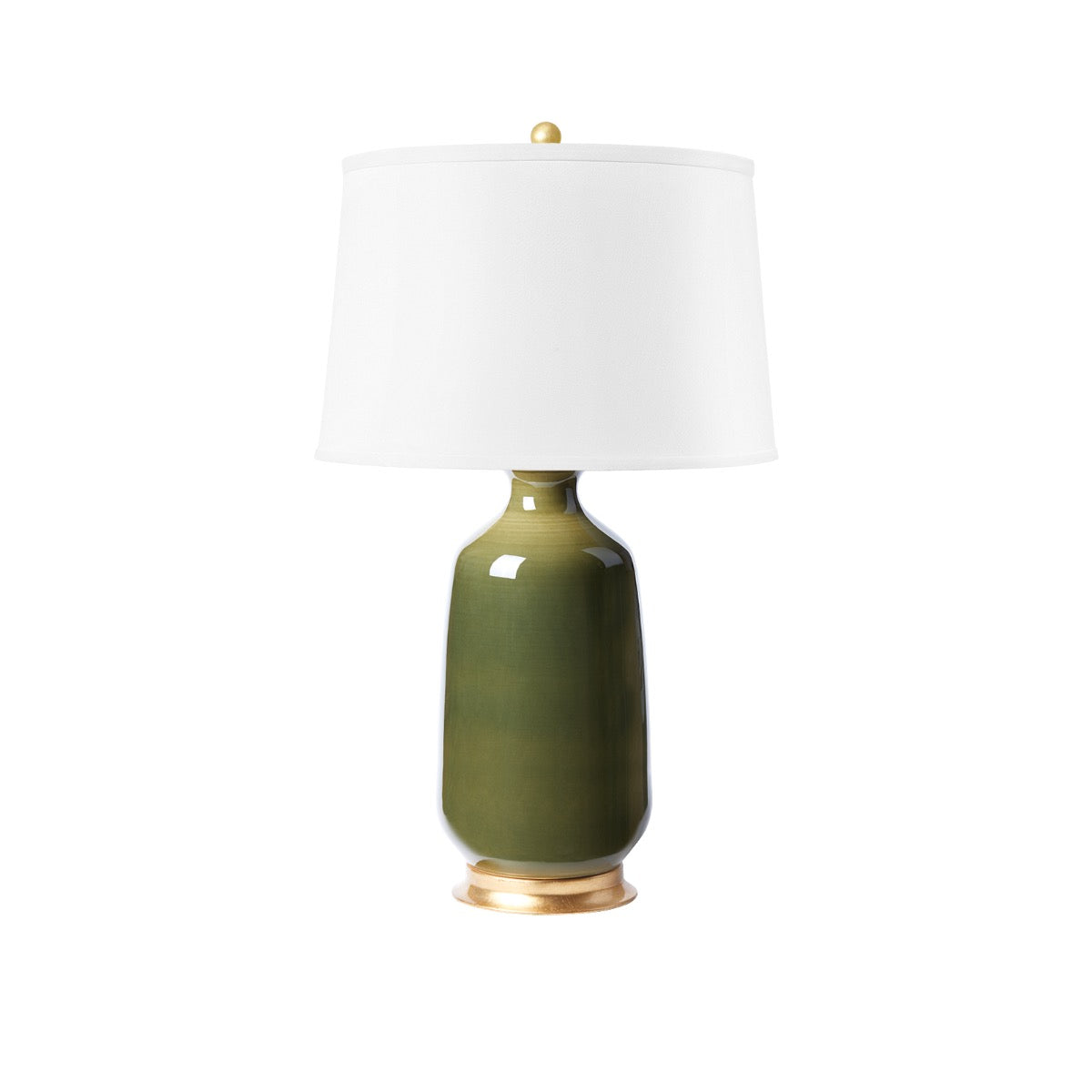 Carolyn Olive Lamp with Shade