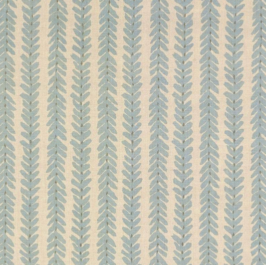 Schumacher Woodperry Blue Fabric