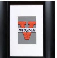 UVA Framed Vintage Patch