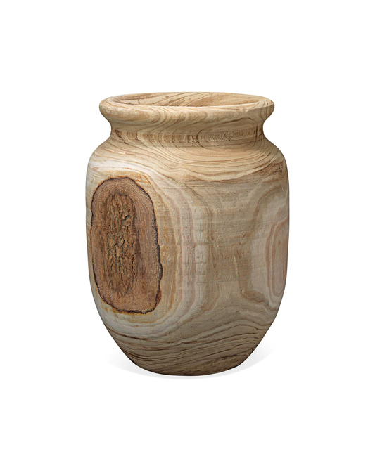 Topanga Wooden Vase