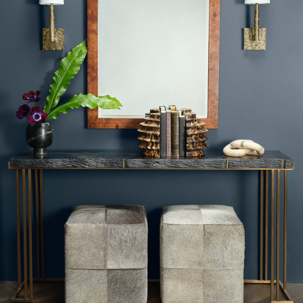 Baylor Bookend Set - Mango Wood