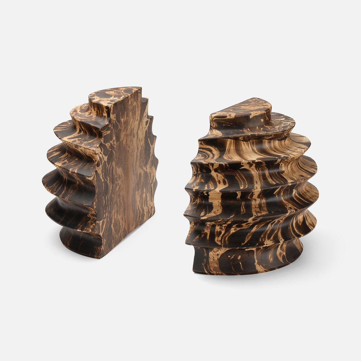 Baylor Bookend Set - Mango Wood