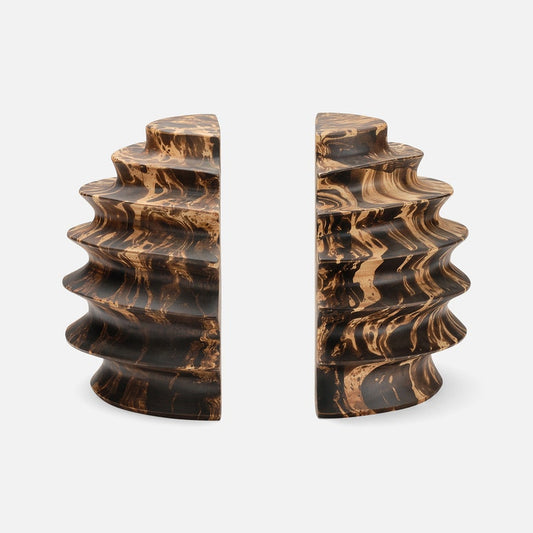 Baylor Bookend Set - Mango Wood
