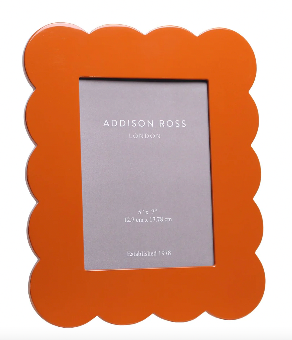 Addison Ross Scalloped Lacquer Frame