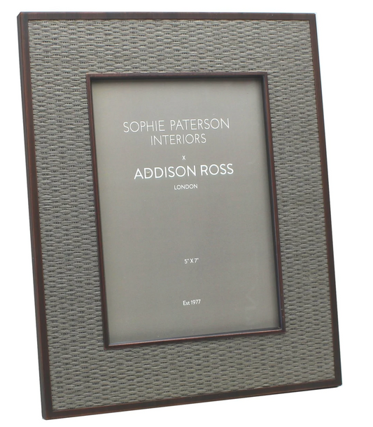 Faux Storm Rattan Frame 8x10