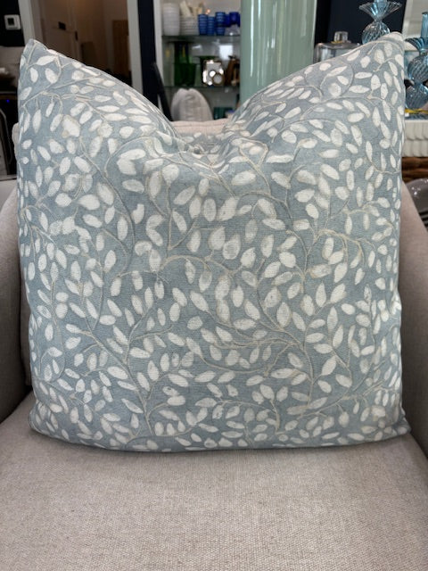 Custom 22" Pillow - Willow Leaf Dove