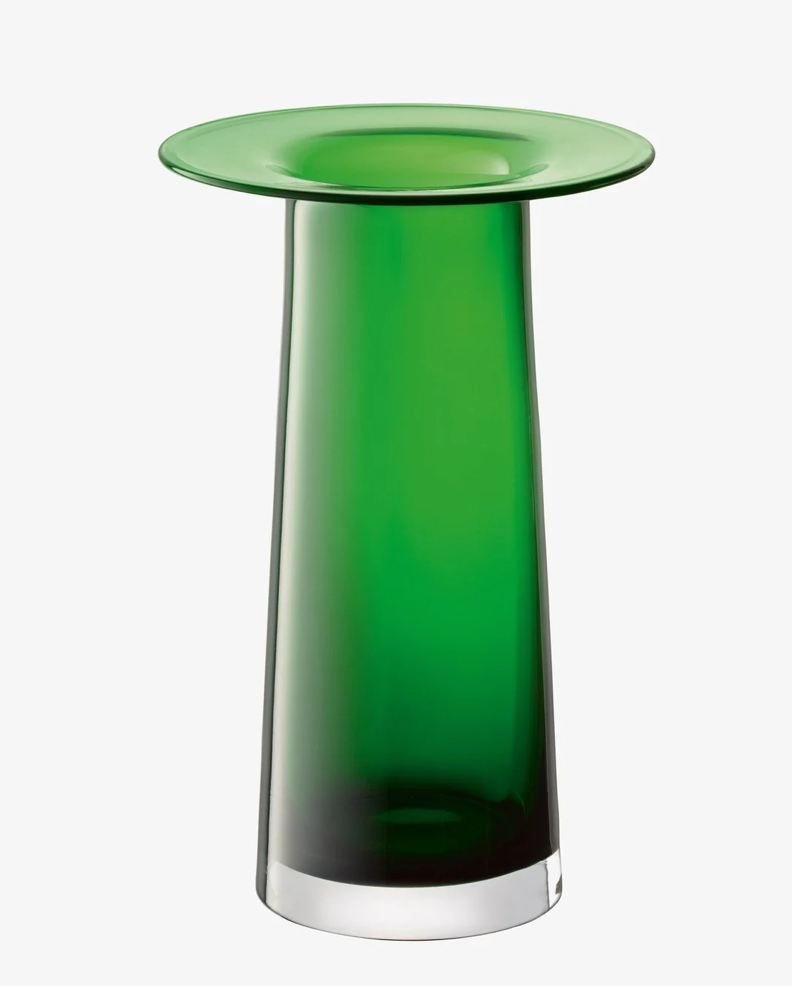 Victoria Vase/Lantern 14.25in Fern Green
