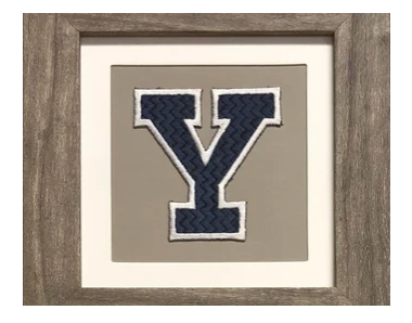 Yale Framed Vintage Patch - Y