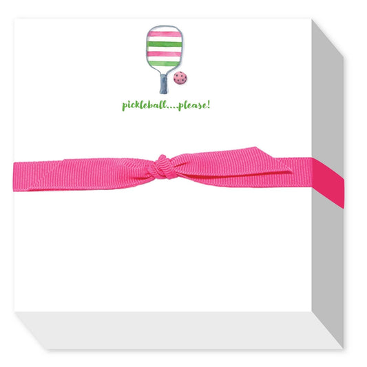 Pickleball Please Chubbie Notepad