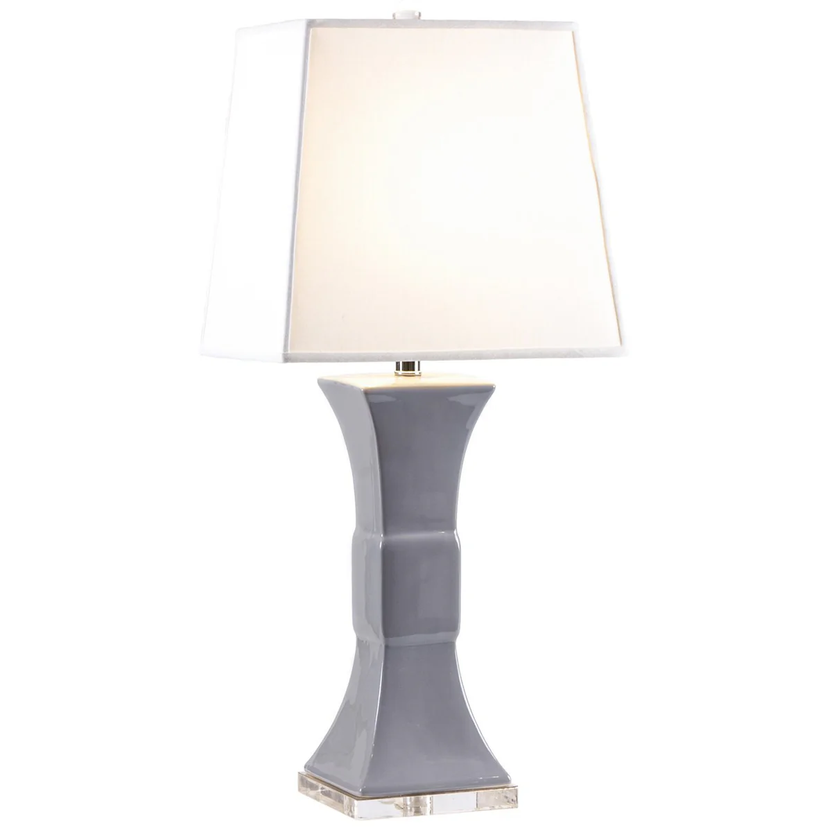 Parker Dove Gray Table Lamp