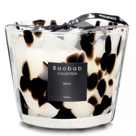 Baobab Pearls Black Candle - Max 10