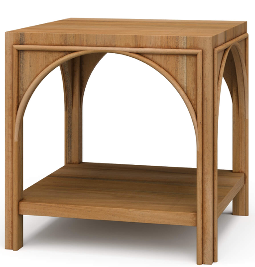 Vannes End Table - Drift Wood