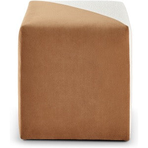 Minitas Stool, Upholstered Cube 18.5 x 18.5 x 18
