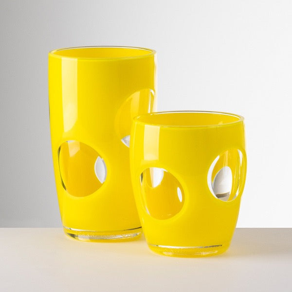 Fisheye Tumbler - Yellow - Set of 2