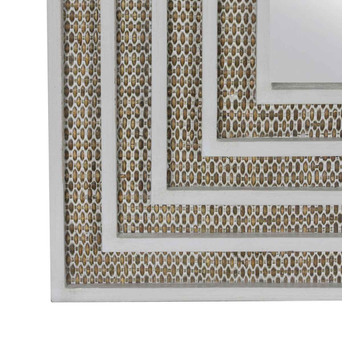 Jeffan Rattan Inset Mirror - Thumbnail 3