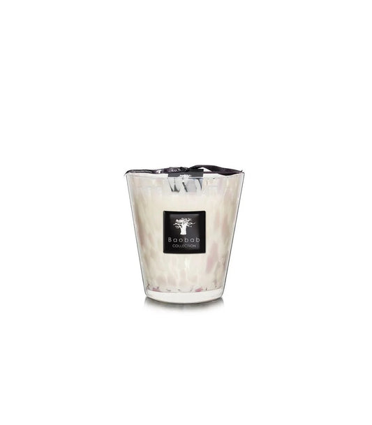 Baobab White Pearls  Candle - Max 16