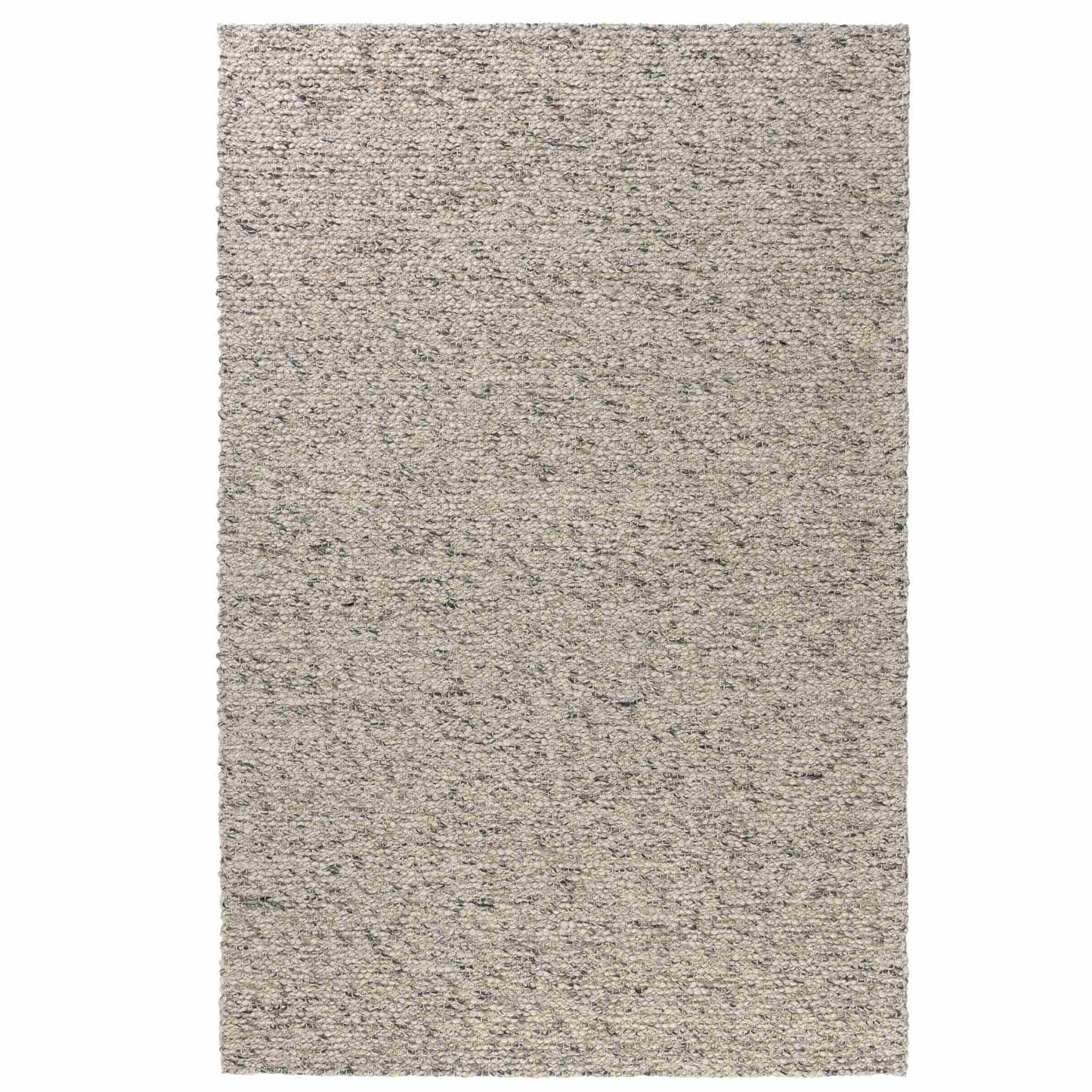 Indoor Area Rug 7'9 x 9'9 Ivory/Teal