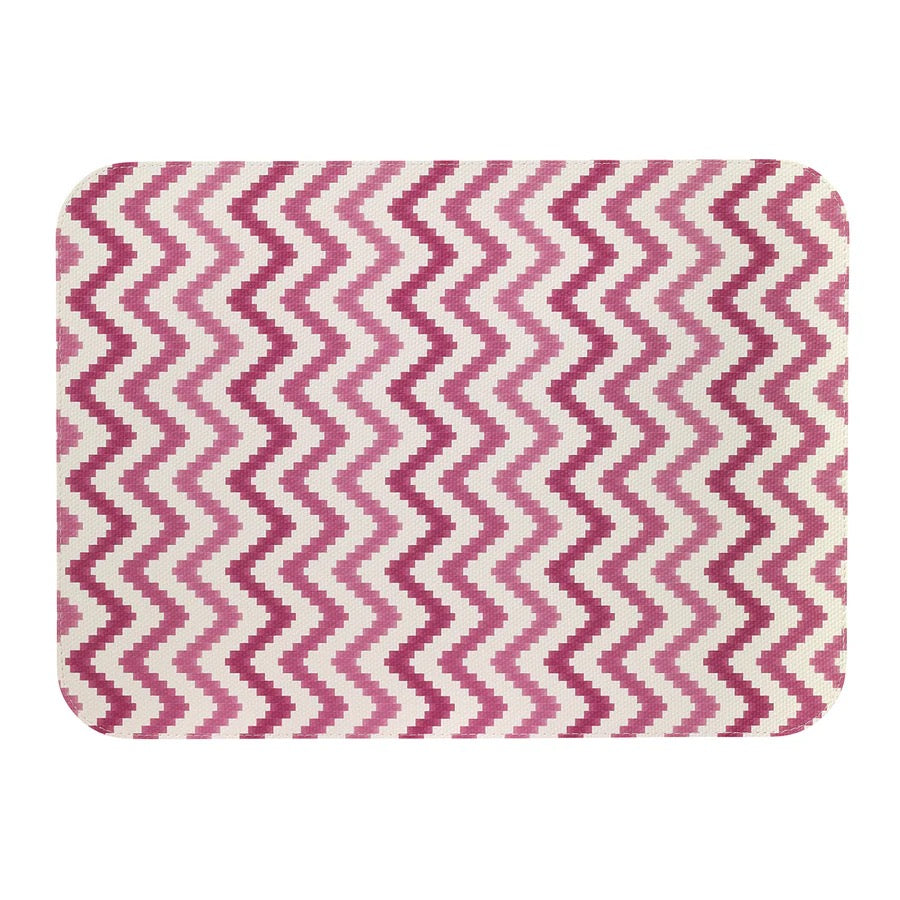 Ripple Berry Oblong Mat, set of 4
