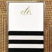 Gold Foil Etc. Buck Notepad