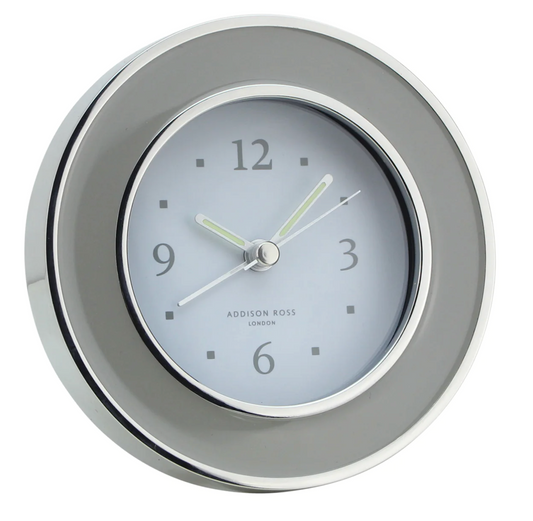 Chiffon & Silver Alarm Clock