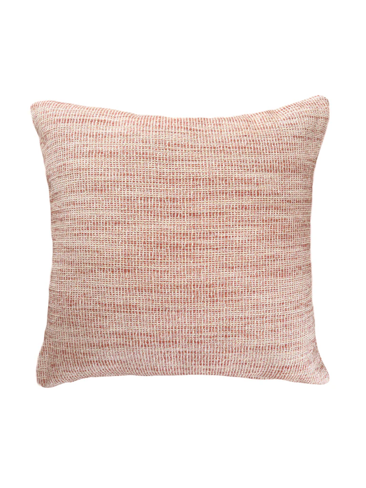 Seaside Smooth Red Indoor/Outdoor Pillow, 20x20