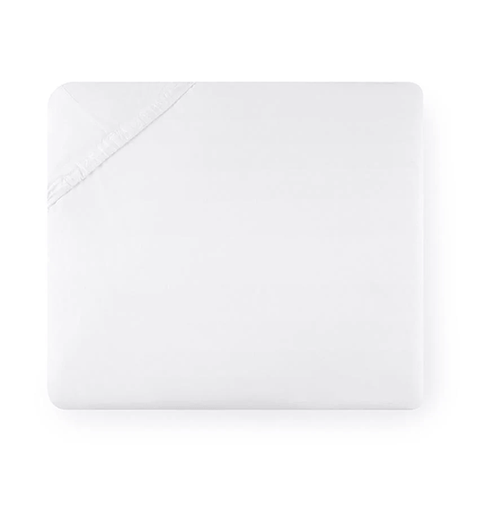 Sferra Queen Fitted Sheet - White