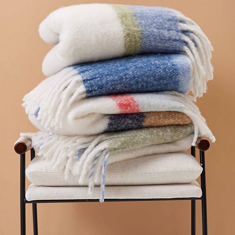 Pink Tan Cuddle Throw