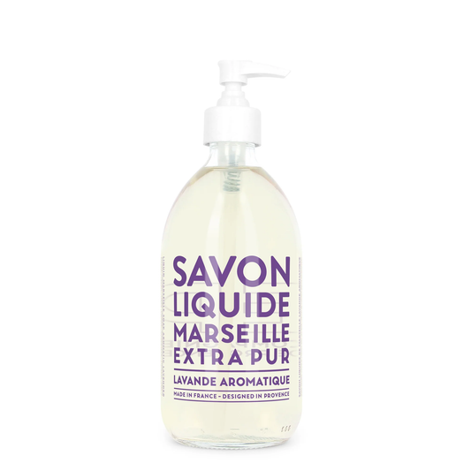 Aromatic Lavender Hand Soap, 16.7 oz Glass