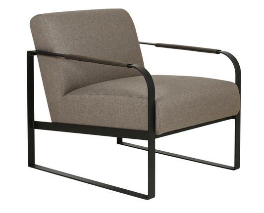 Indigo Road by Egypt Sherrod Kent Occasional Chair, Taupe Grey