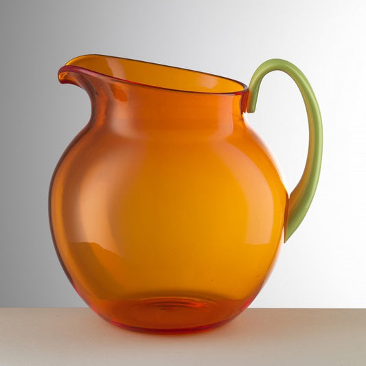 Palla Transparent Pitcher - Orange