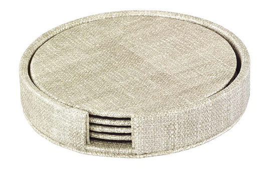 Luster Granite Boxed Coasters - Set of 4