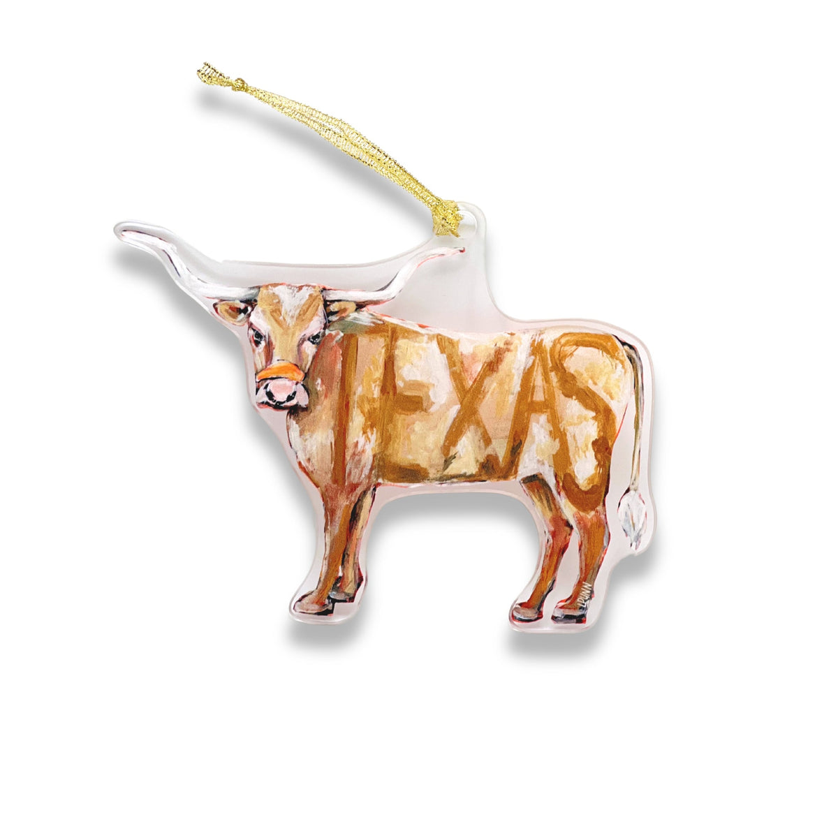 Longhorn Game Day Acrylic Ornament