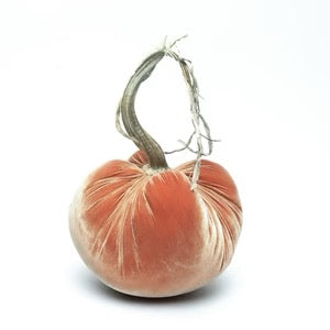 8" Velvet Pumpkin