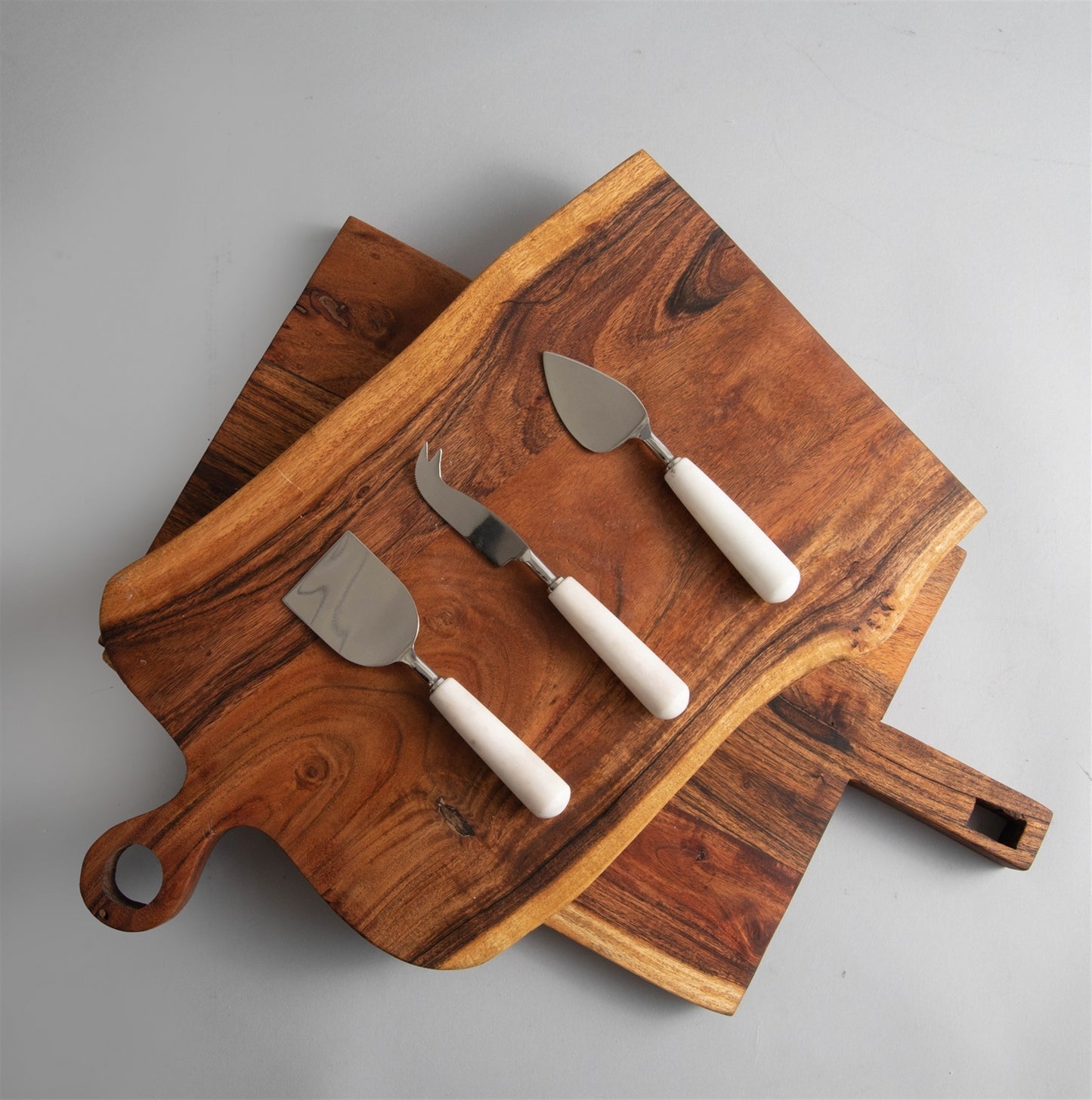 Marble Cheese Knives, Set of 3