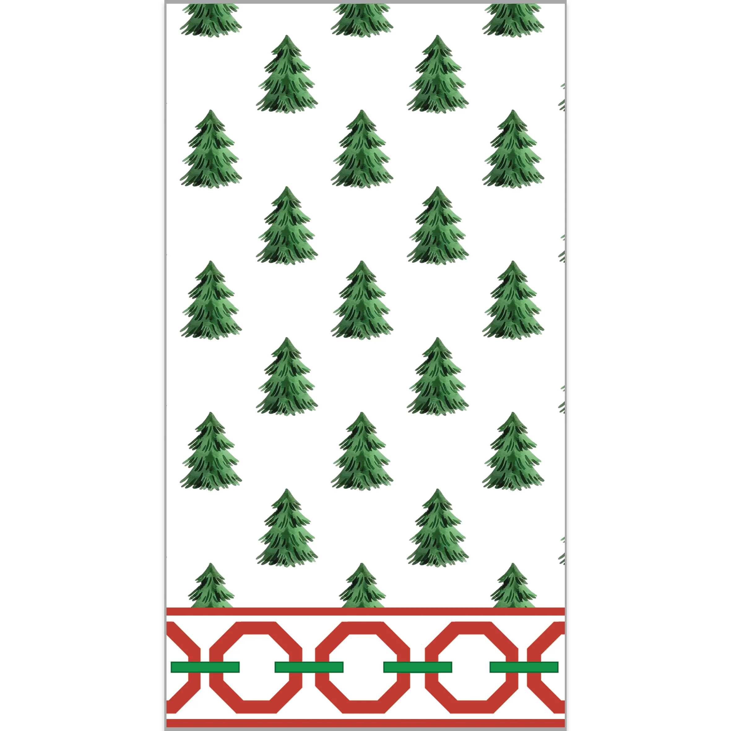 Paper Guest Towels - Christmas Tree Farm