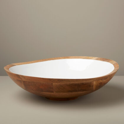 Madras Extra Large Bowl, 17" x 17"x 5.25"h