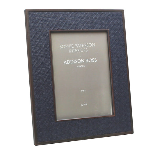 Midnight Rattan Frame, 8 x 10