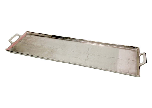 Aluminum Tray with Handles, Large