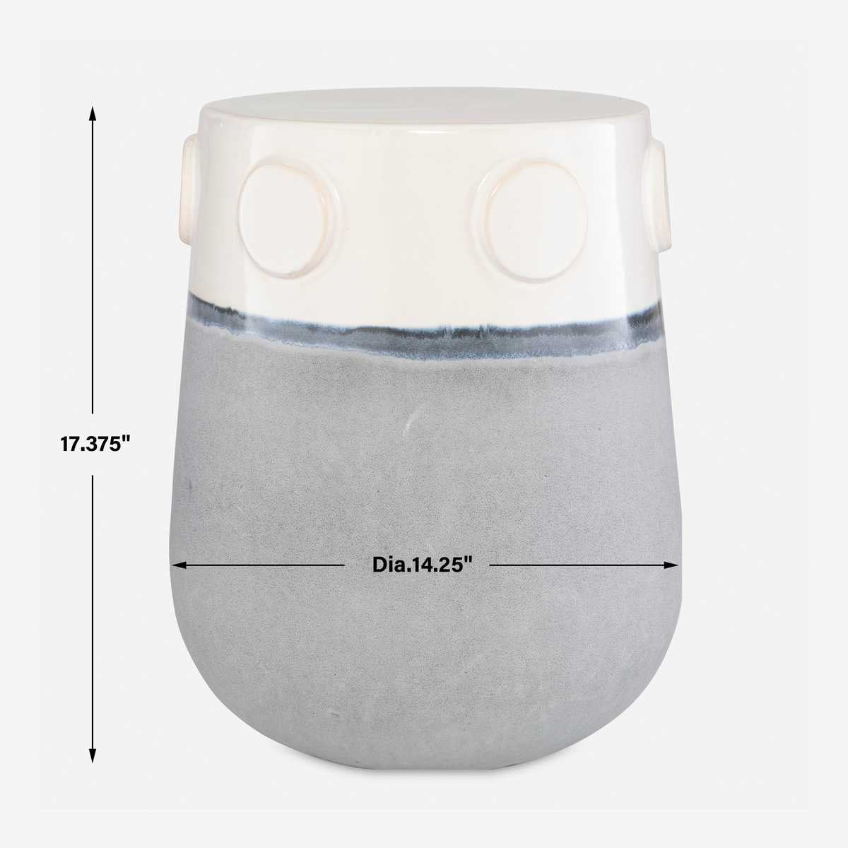 Mulvane Garden Stool - Thumbnail 4