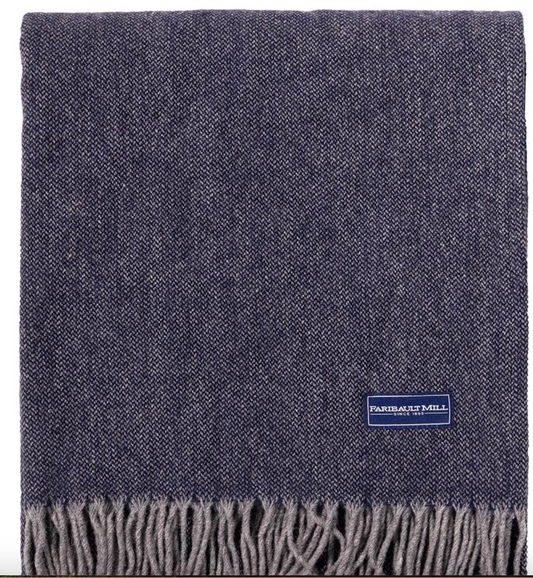 Ashby Wool Twill - Navy Twill