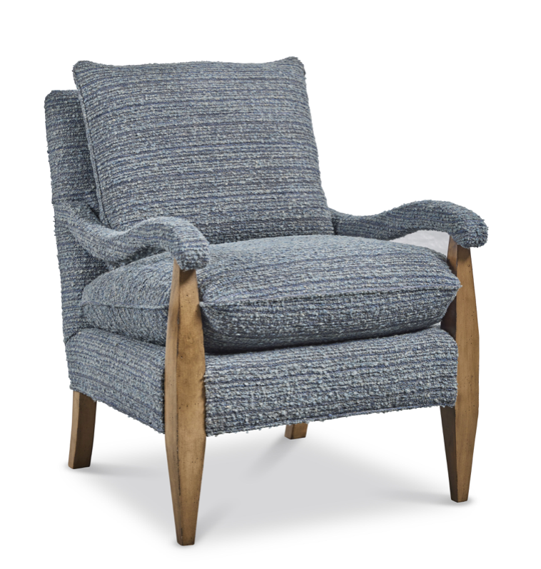 Colton Club Chair / CANYON INDIGO – Finch & Co