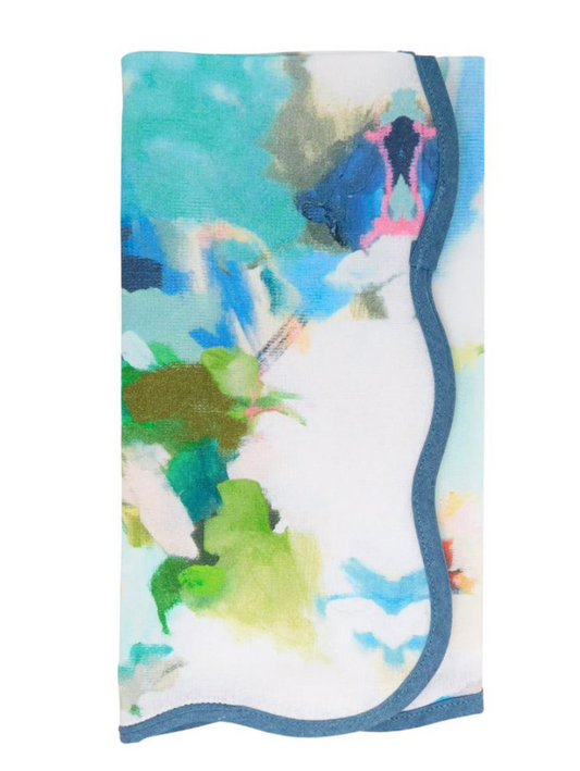 Park Avenue Scalloped Dinner Napkins