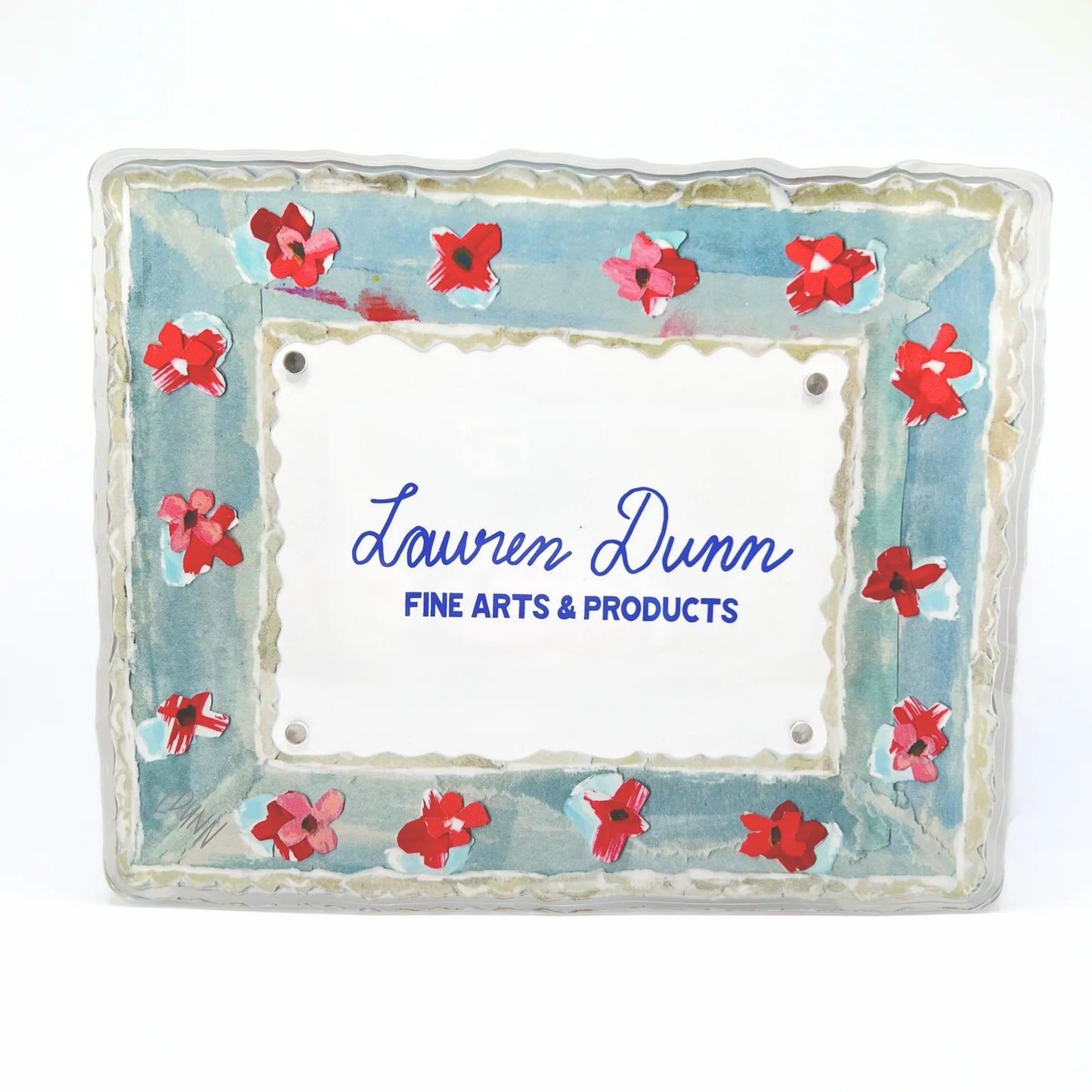 Vintage Blues Acrylic Frame