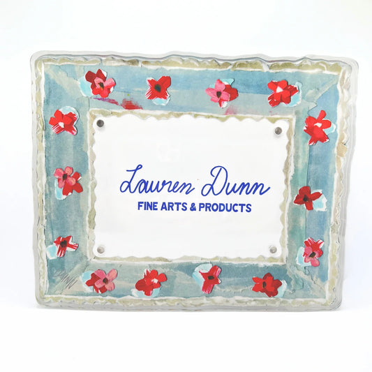Vintage Blues Acrylic Frame