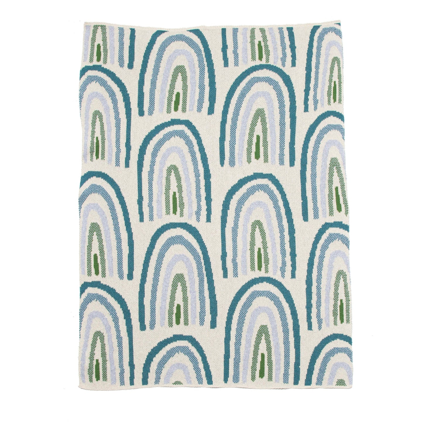 Baby Rainbow Throw - Cenzia Blue