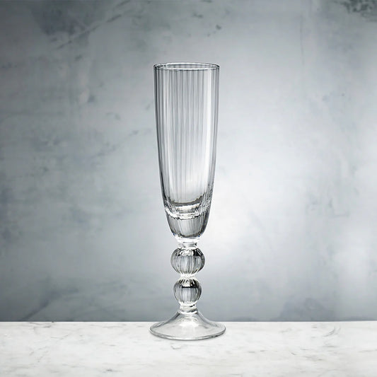 Glass Venice Champagne Flute S4