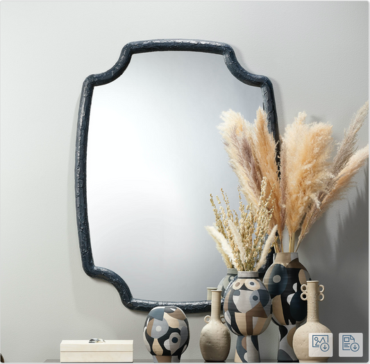 Selene Charcoal Mirror