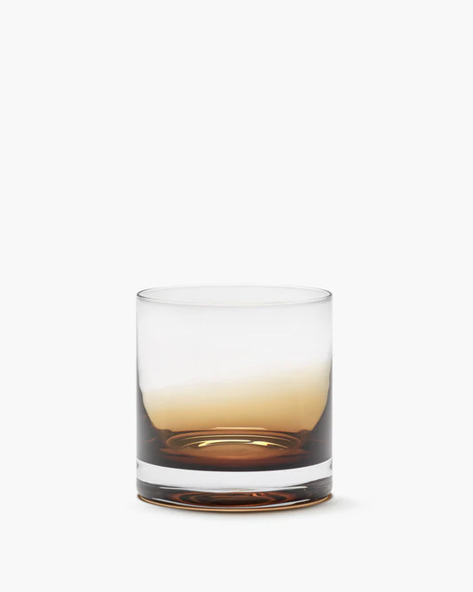 Whisky Glass / Amber Zuma/set of four