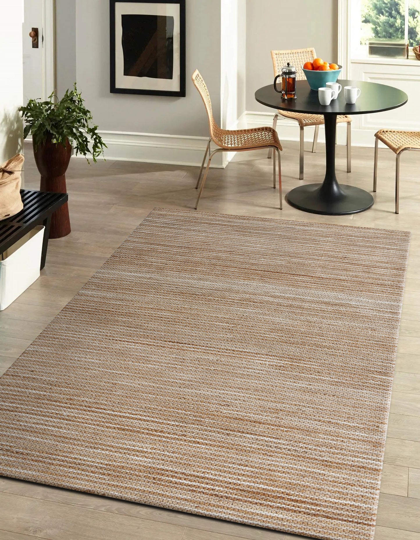 Beige 2' x 3' Rug