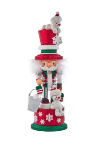 Hollywood Frosty Frolic Nutcracker - 15"